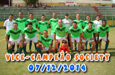 PONTEC Vice-campeão Society Veteranos